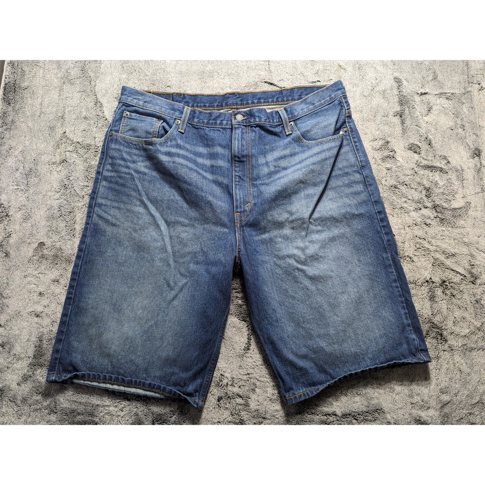 Levi's 569 Relaxed Loose Fit Shorts Men's Size 42 Dark Wash